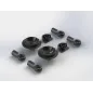 Shock Rod End Set Nero (2) Shock Rod End Set Nero (2)