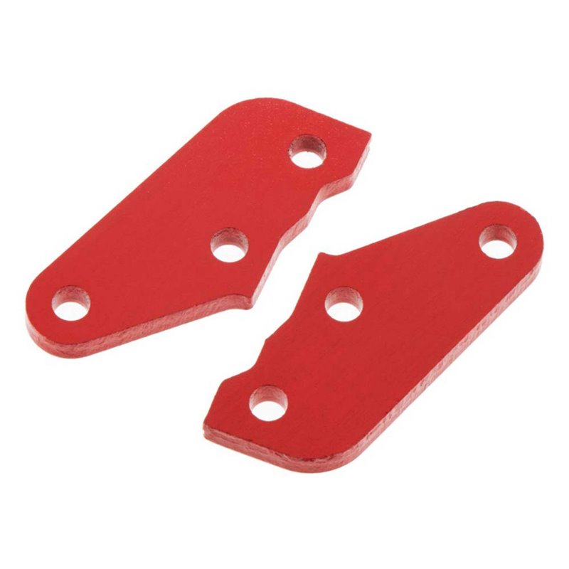ARRMA Steering Plate A Aluminum Red (2)