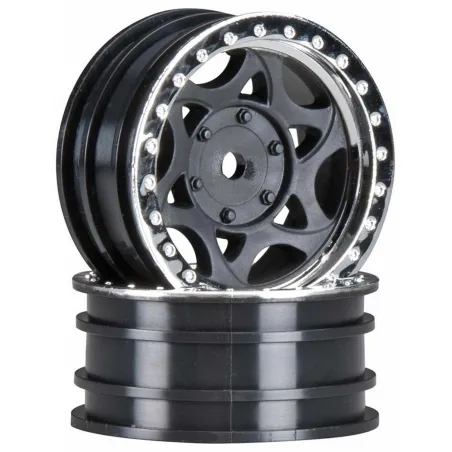 AXIAL 1.9 Walker Evans Street Whl Chr/Blk (2)