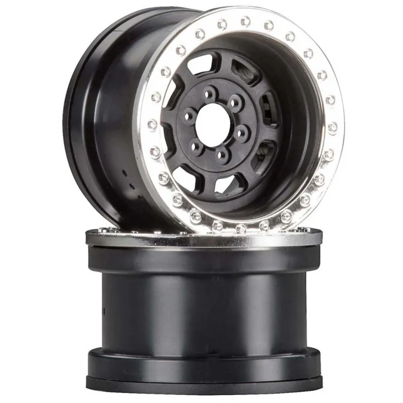 AXIAL 2.2 Trail ReadyHD Series Wheels Chrome (2)