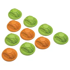 AXIAL Gate Marker Set Green/OranGear (10)