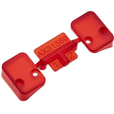 AXIAL Tail Light Lens Red