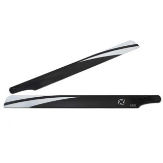 Blade  480mm CF Main Rotor Blades (2)