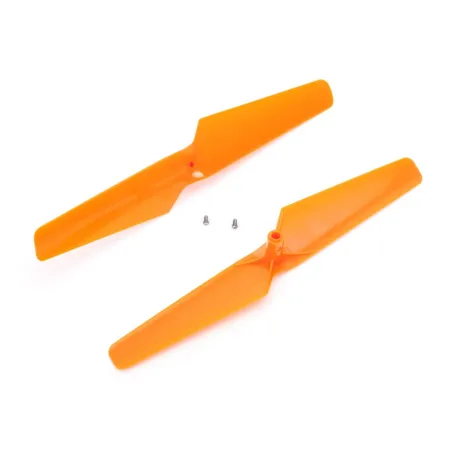 Blade Prop, CW & CCW Rotation, Orange: 180 QX HD, mQX BLH7405