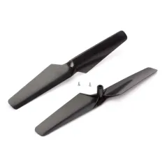 Blade Prop, CW & CCW Rotation, Black: 180 QX HD, mQX BLH7406