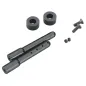 DURATRAX Nylon Body Post Black 2" (51mm) (2) Z-DTXC2612