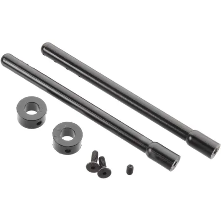 DURATRAX Nylon Body Post Black 3.5" (89mm) (2) Z-DTXC2617