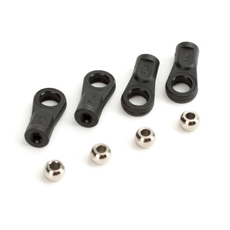 ECX Shock Rod Ends/Pivot Balls (4): Revenge Type E/N ECX0881