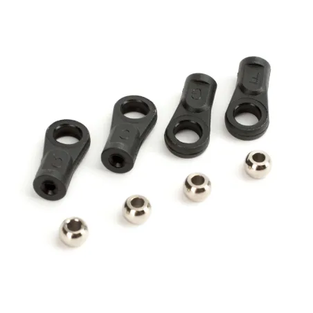 ECX Shock Rod Ends/Pivot Balls (4): Revenge Type E/N ECX0881