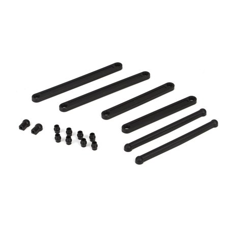ECX Link Set, Plastic: 1:10 2wd Cir/Ruc/Tor ECX1046