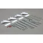 E-flite Hardware Pack with Control Horns: Carbon-Z Cub EFL1045014