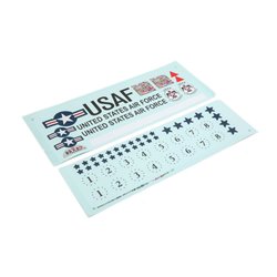 E-flite Decal Sheet: F-16 70mm