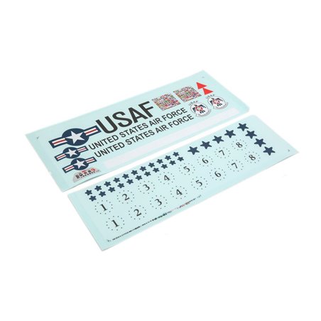 E-flite Decal Sheet: F-16 70mm