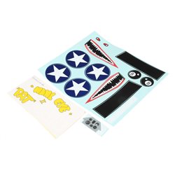 E-flite Decal sheet :P-39 1.2m