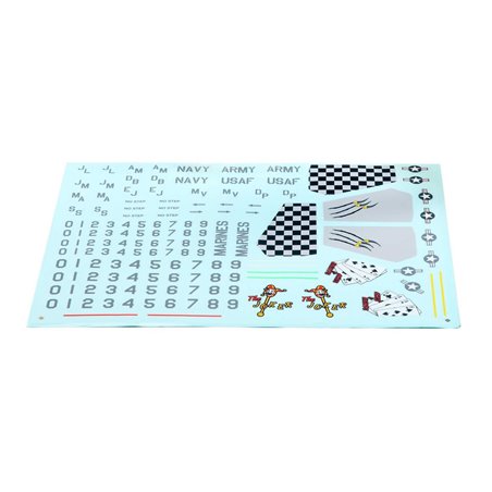 E-flite Decal Sheet: V-22 Osprey