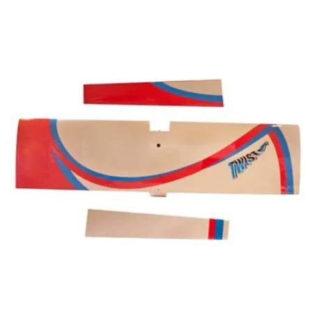 Hanger 9 Main Wing Set with Ailerons: Twist 40 ARF V2 HAN266001