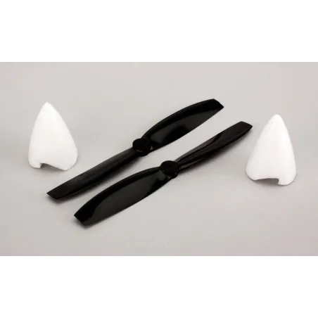 Hobby Zone Propellers and Spinner Set: Firebird Stratos HBZ7707