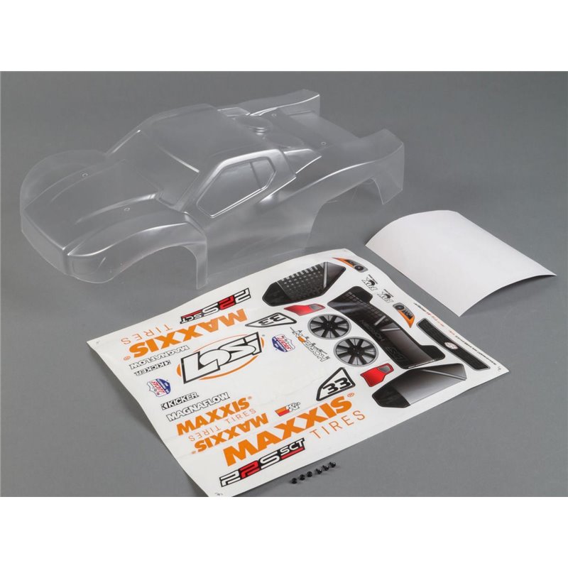 Losi  Body Set, Clear: 22S SCT