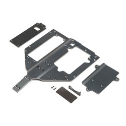 Losi  Chassis, Motor & Battery Cover Plates:SuperRockRey