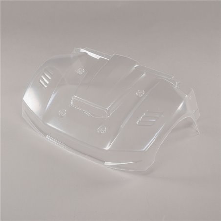 Losi  Front Hood section, Clear: 5ive-T 2.0