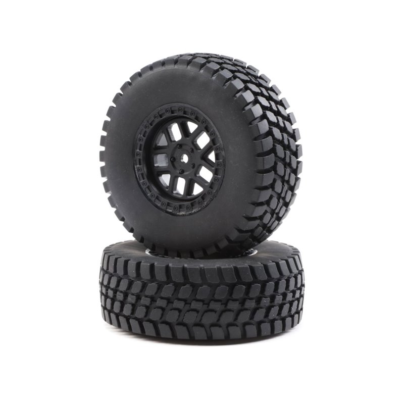 Losi  Alpine Wheel and Tire Mounted (2): BR