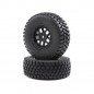 Losi  Alpine Wheel and Tire Mounted (2): BR