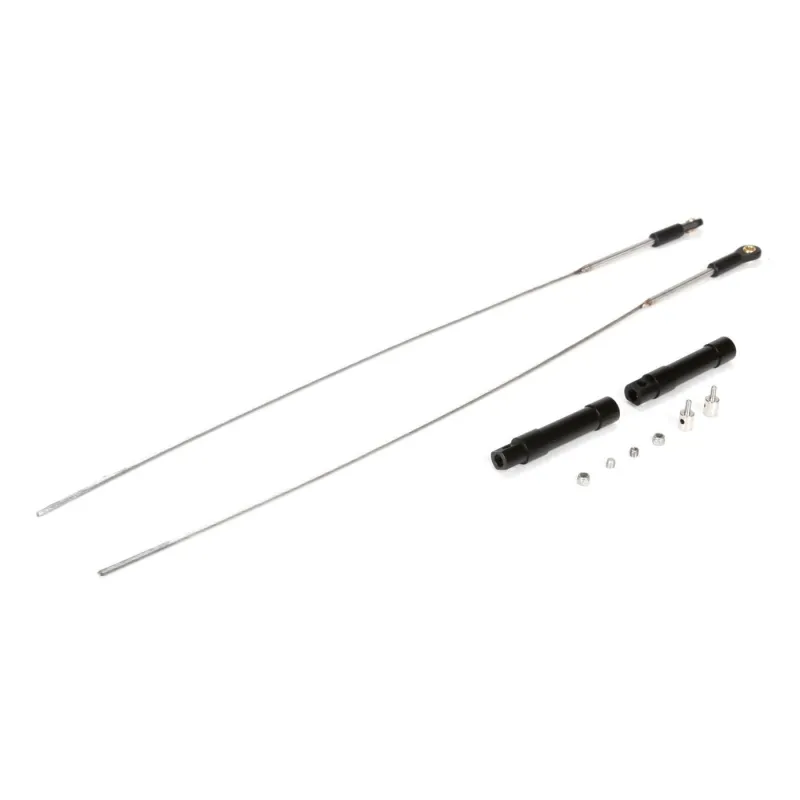 Pro Boat Rudder Pushrod Set: Zelos 36-inch Twin Catamaran PRB286022