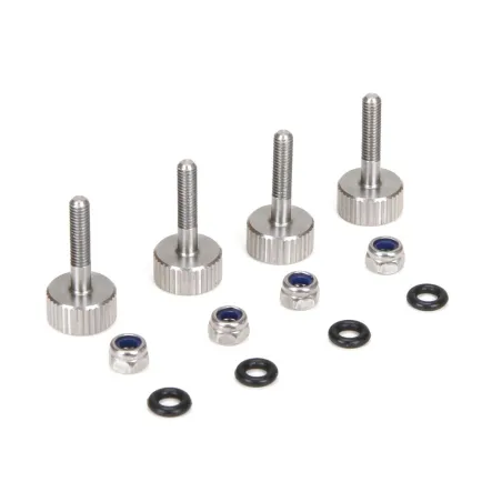 Pro Boat Canopy Thumb Screws, (4): Zelos 36 Twin PRB286030