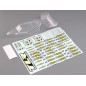 Team Losi Racing Ultra Lightweight Body & Wing, Clear: 22 5.0