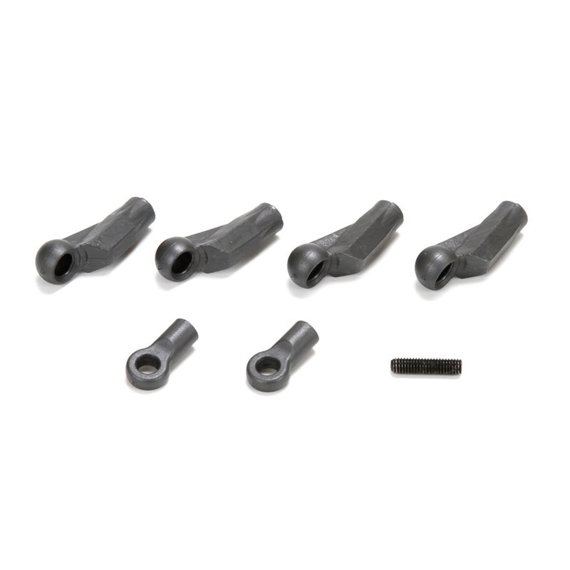 TLR Steering Link and Angled Ball Cups: 22/2.0/T/SCT TLR231029