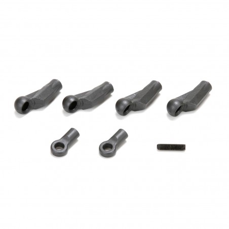 TLR Steering Link and Angled Ball Cups: 22/2.0/T/SCT TLR231029
