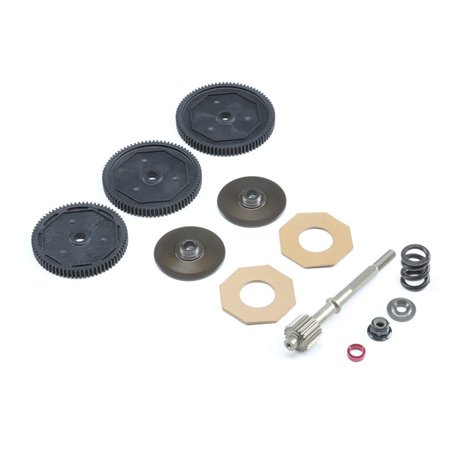 Team Losi Racing Complete SHDS Slipper System, 72T, 78T, 81T