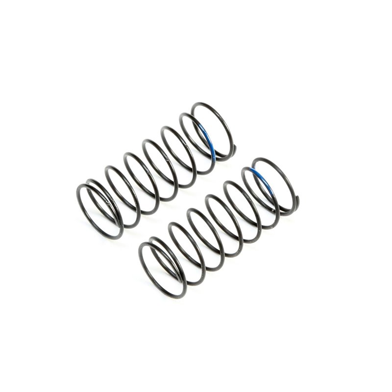 Team Losi Racing Blue Front Springs, Low Frequency, 12mm (2)