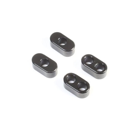 Team Losi Racing Front Camber Block Inserts: 22 5.0