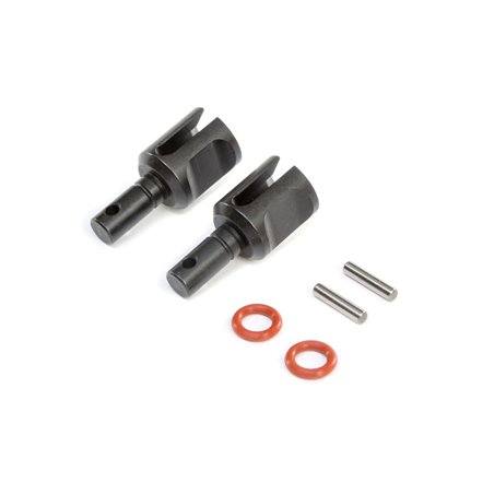 Team Losi Racing Front HD Lightened Outdrive Set (2): 8X