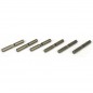 TLR Differential Shaft Set, Aluminum (6): 8B, 8T 2.0 TLR3501