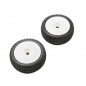 TLR Premount Wheel & Tire, White (2): 5IVE-B TLR45005