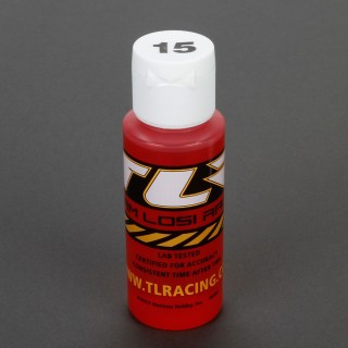 TLR Silicone Shock Oil, 15wt, 2oz TLR74000