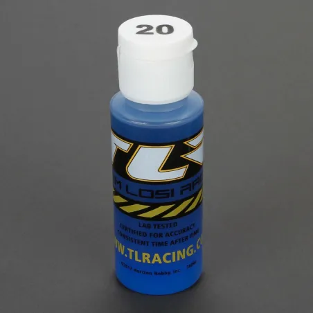 TLR Silicone Shock Oil, 20 wt, 2 oz TLR74002