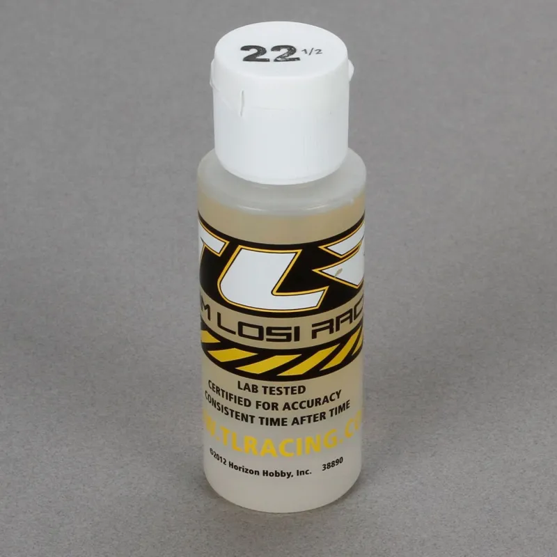TLR Silicone Shock Oil, 22.5wt, 2oz TLR74003