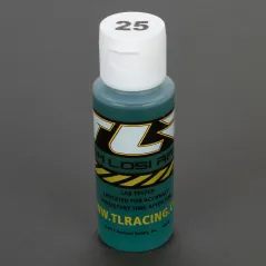 TLR Silicone Shock Oil, 25wt, 2 oz TLR74004