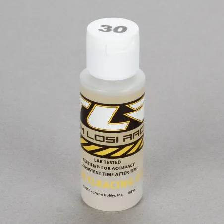 TLR Silicone Shock Oil, 30wt, 2oz TLR74006