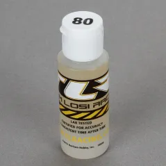 TLR Silicone Shock Oil, 80 Wt, 2 Oz TLR74016