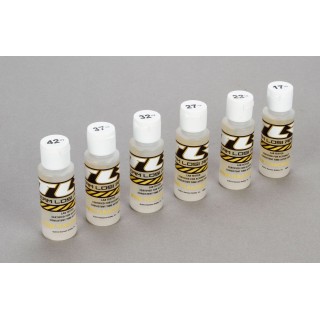 TLR Shock Oil 6Pk, 17.5,22.5,27.5,32.5,37.5, 42.5 2oz TLR74019