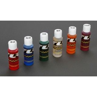 TLR Shock Oil 6Pk, 50,60,70,80,90,100, 2oz TLR74021