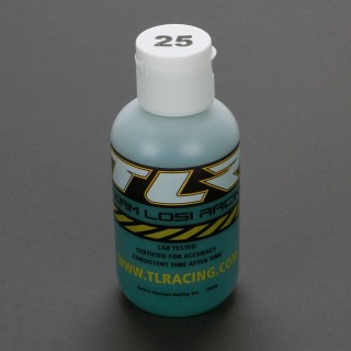 TLR Silicone Shock Oil, 25wt, 4oz TLR74022