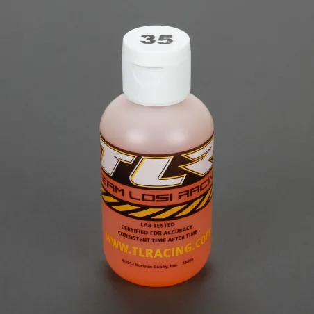 TLR Silicone Shock Oil, 35wt, 4oz TLR74024