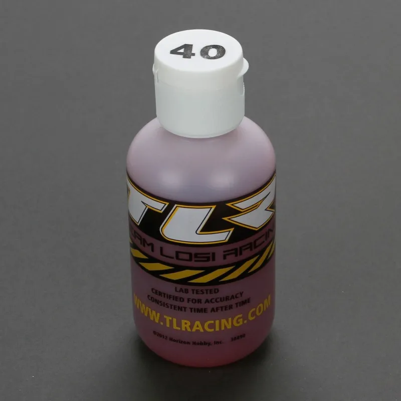 TLR Silicone Shock Oil, 40 Wt, 4 Oz TLR74025