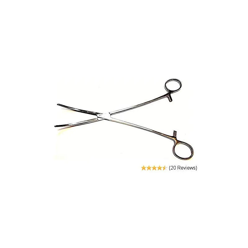 250mm Straight Forceps Stainless Long nose locking / Lockable Fishing TZ HB220