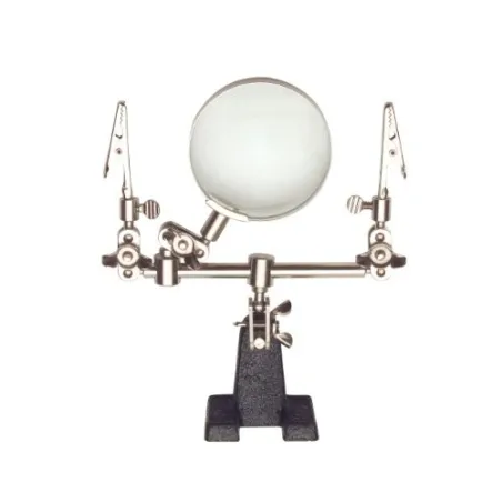 Helping Hand Magnifier/ Magnifying Glass & Clamps Adjustable HB237 Hobby